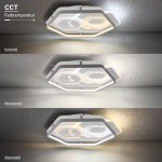 84W LED Deckenleuchte Hexagon CCT 84W LED Deckenleuchte Hexagon CCT