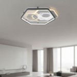 84W LED Deckenleuchte Hexagon CCT 84W LED Deckenleuchte Hexagon CCT