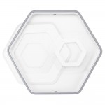 84W LED Deckenleuchte Hexagon CCT 84W LED Deckenleuchte Hexagon CCT