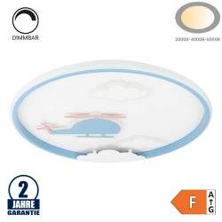 78W LED Deckenleuchte Kinderzimmer Rund CCT