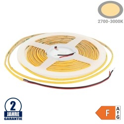 384LED/m 7W/m 24V Slim COB LED Streifen Warmweiß 1m