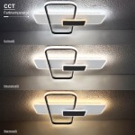 68W LED Deckenleuchte Schwarz CCT 68W LED Deckenleuchte Schwarz CCT