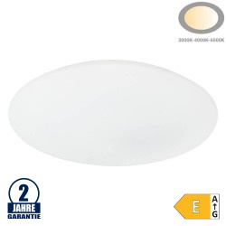 24W LED Deckenleuchte matt CCT IP44