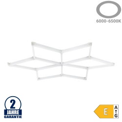 126W LED Hexagon Deckenleuchte Sternenform