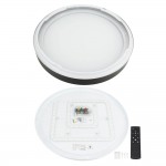 54W LED Deckenleuchte fernsteuerbar Schwarz Walnuss CCT 54W LED Deckenleuchte fernsteuerbar Schwarz Walnuss CCT
