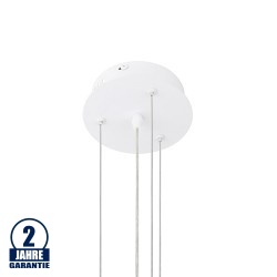 Seilabhängung Weiß 100cm für Deckenleuchte 12851-12860