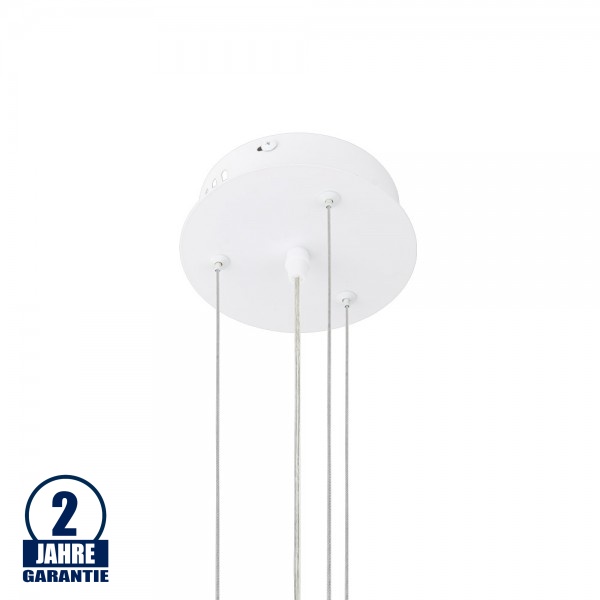 Seilabhängung Weiß 100cm für Deckenleuchte 12851-12860 Seilabhängung Weiß 100cm für Deckenleuchte 12851-12860