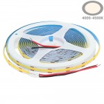 480 LED/m 12W/m 12V/DC LED COB Streifen Neutralweiß 1m