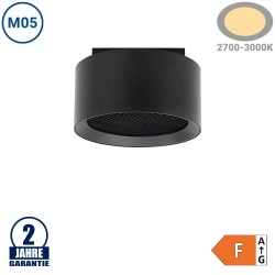 10W LED Spot mit Wabenreflektor Magnetic Line M05 Warmweiß