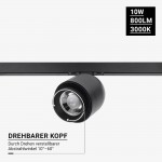 10W LED Strahler zoomable Magnetic Line M05 Warmweiß