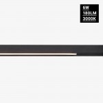6W LED Neon-Streifen Magnetic Line M05 Warmweiß