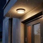 18W LED Deckenleuchte rund Outdoor Schwarz CCT 18W LED Deckenleuchte rund Outdoor Schwarz CCT