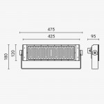 240W LED Flutlicht HL Kaltweiß IP65 240W LED Flutlicht HL Kaltweiß IP65