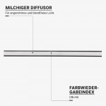 14W LED Linearleuchte Magnetic Line M05 Warmweiß