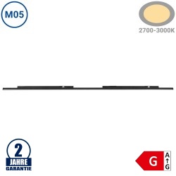 14W LED Linearleuchte Magnetic Line M05 Warmweiß