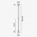 Abhängung 25-50cm für Aufbauschiene Magnetic Line M05 2-fache Aufnahme Abhängung 25-50cm für Aufbauschiene Magnetic Line M05 2-fache Aufnahme