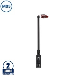 Abhängung verkabelt 25-50cm für Aufbauschiene Magnetic Line M05 2-fache Aufnahme