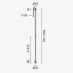 Abhängung verkabelt 50-100cm für Aufbauschiene Magnetic Line M05 1-fache Aufnahme Abhängung verkabelt 50-100cm für Aufbauschiene Magnetic Line M05 1-fache Aufnahme