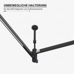 Abhängung 10-20cm für Aufbauschiene Magnetic Line M05 2-fache Aufnahme Abhängung 10-20cm für Aufbauschiene Magnetic Line M05 2-fache Aufnahme