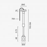 Abhängung verkabelt 10-20cm für Aufbauschiene Magnetic Line M05 1-fache Aufnahme Abhängung verkabelt 10-20cm für Aufbauschiene Magnetic Line M05 1-fache Aufnahme