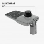 100W Straßenleuchte Kaltweiß mit Vorrichtung für NEMA-Sensor 100W Straßenleuchte Kaltweiß mit Vorrichtung für NEMA-Sensor