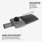 200W Straßenleuchte Kaltweiß mit Vorrichtung für NEMA-Sensor 200W Straßenleuchte Kaltweiß mit Vorrichtung für NEMA-Sensor