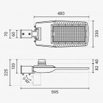 200W Straßenleuchte Kaltweiß mit Vorrichtung für NEMA-Sensor 200W Straßenleuchte Kaltweiß mit Vorrichtung für NEMA-Sensor