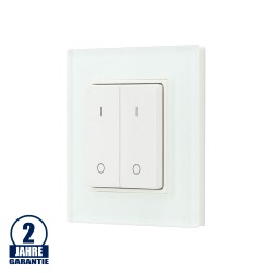 LED Single Color Fernsteuerung 2 Zonen Tasterdesign